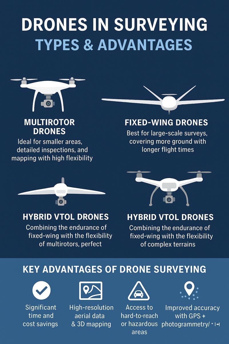 Drones in Surveying: Types & Advantages 1 1756725338679