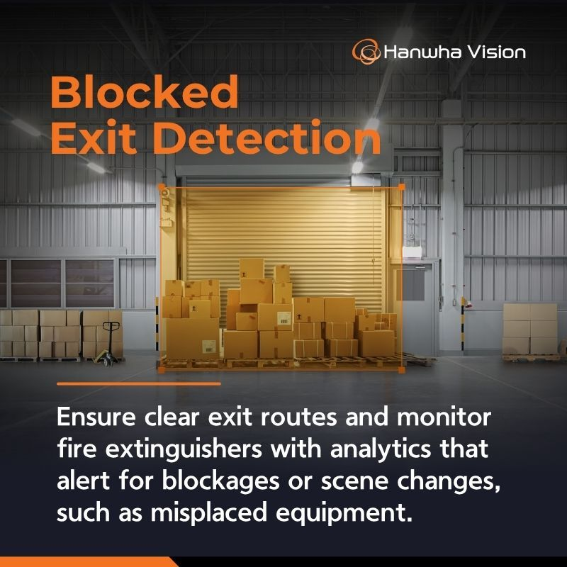 Hanwha Vision - Blocked Exit Detection 2 image 4