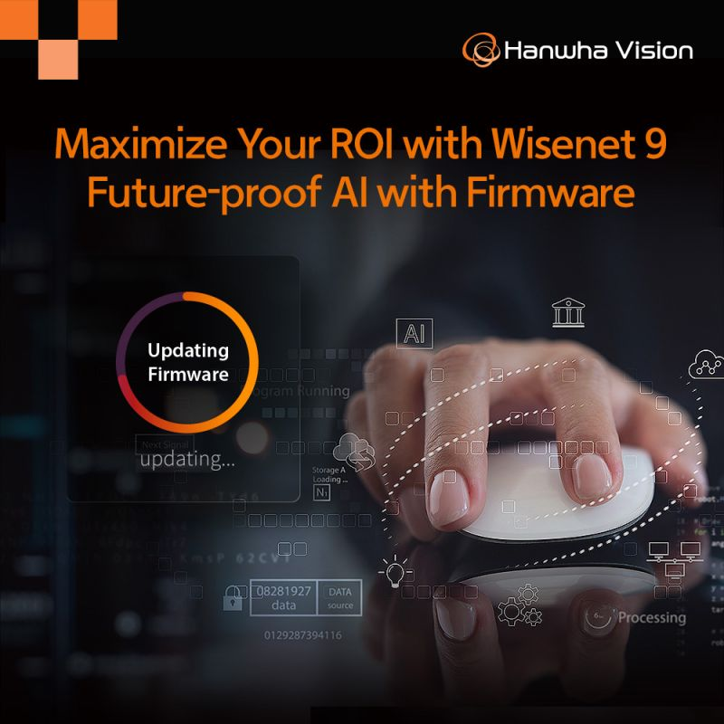 Hanwha Vision - Maximize Your ROI with Wisenet 9 Future-proof AI with firmware 2 image 12
