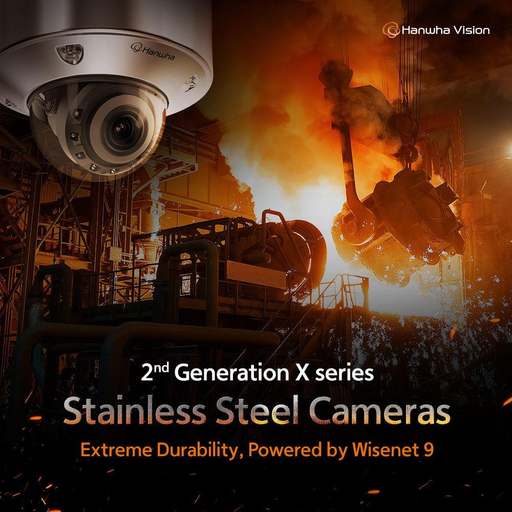 Hanwha Vision introduces the 2nd Generation X Series Stainless Steel AI Cameras 2 image 5